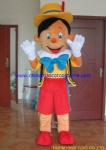 Pinocchio character mascot costume