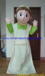 Maid character mascot costume