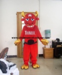Red bull customized mascot costume
