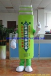 Doublemint chewing gum mascot costume