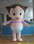 Baby boy character mascot costume