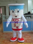 KFC hot drink mascot costume
