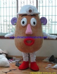 Mr Potato Head character mascot costume