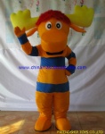 Backyardigans Tyrone cartoon mascot costume